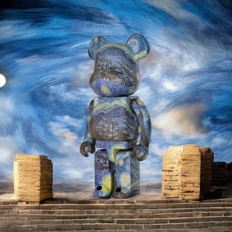 Bearbrick Vincent van Gogh "Starry Night" (1000%)
