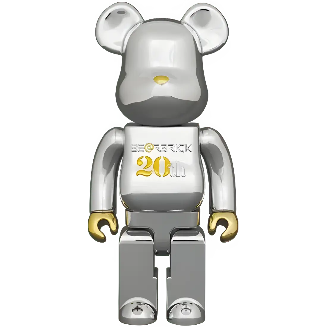 Bearbrick 20th Anniversary Model 100%+400% Herstellerbild 3