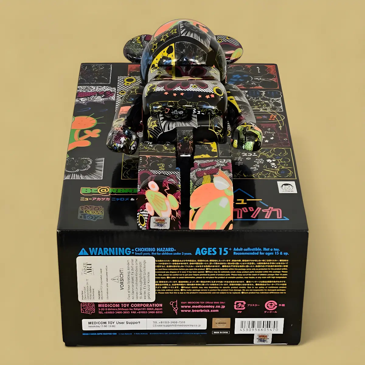 Bearbrick Akatsuka Nyarome & Beshi 100%+400% Echtheitsmerkmale
