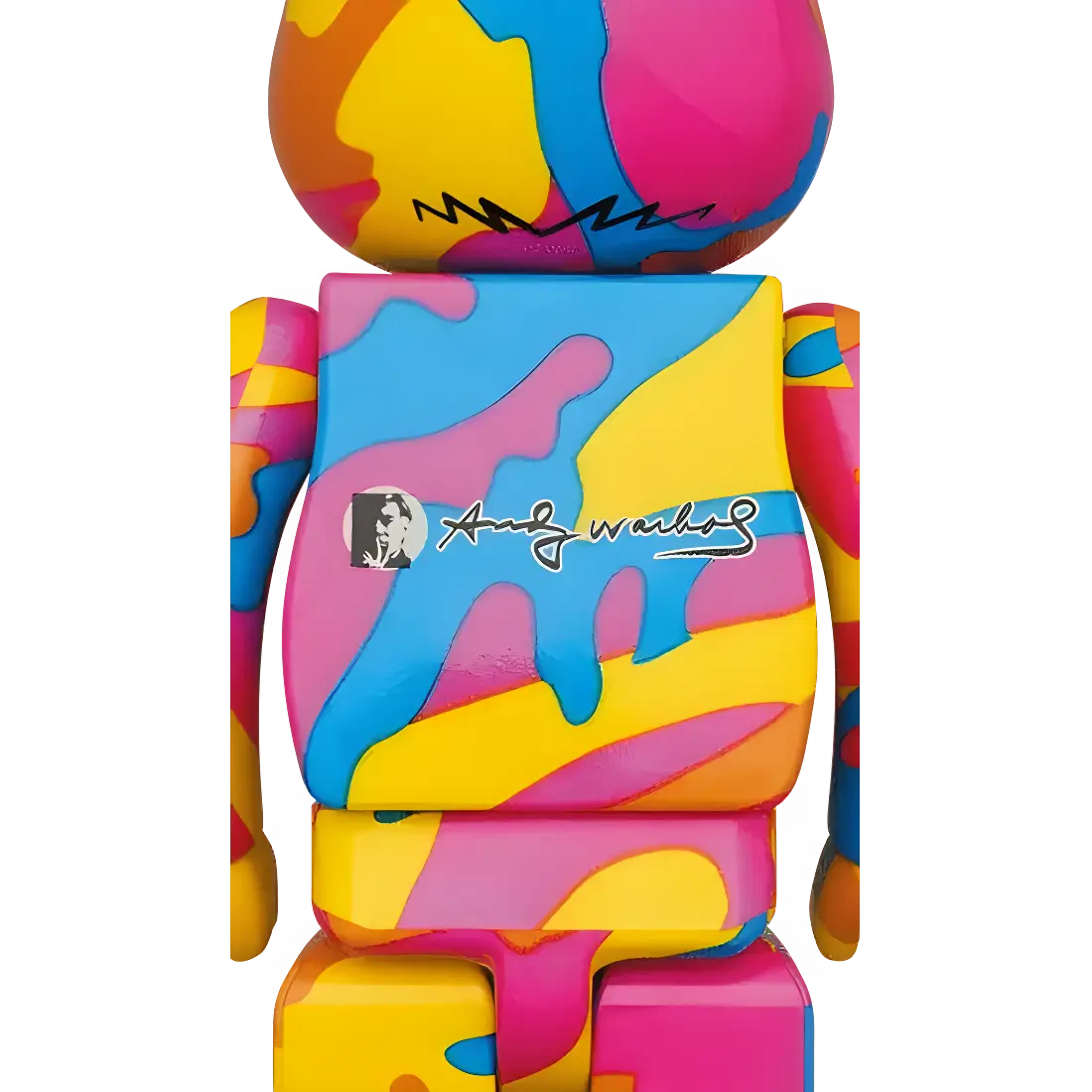 Bearbrick Andy Warhol 'Special' 100%+400% Herstellerbild 4