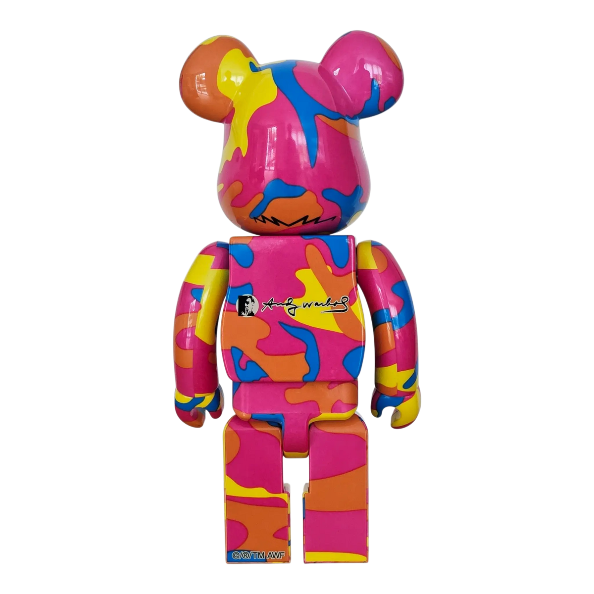 Bearbrick Andy Warhol 'Special' 100%+400% Rückseite
