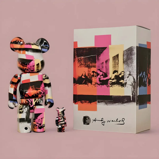Bearbrick Andy Warhol 'The Last Supper' 2020 100%+400% mit Verpackung