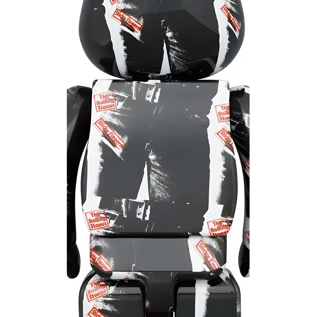 Bearbrick Andy Warhol × The Rolling Stones 'Sticky Fingers' 100%+400% Herstellerbild 4