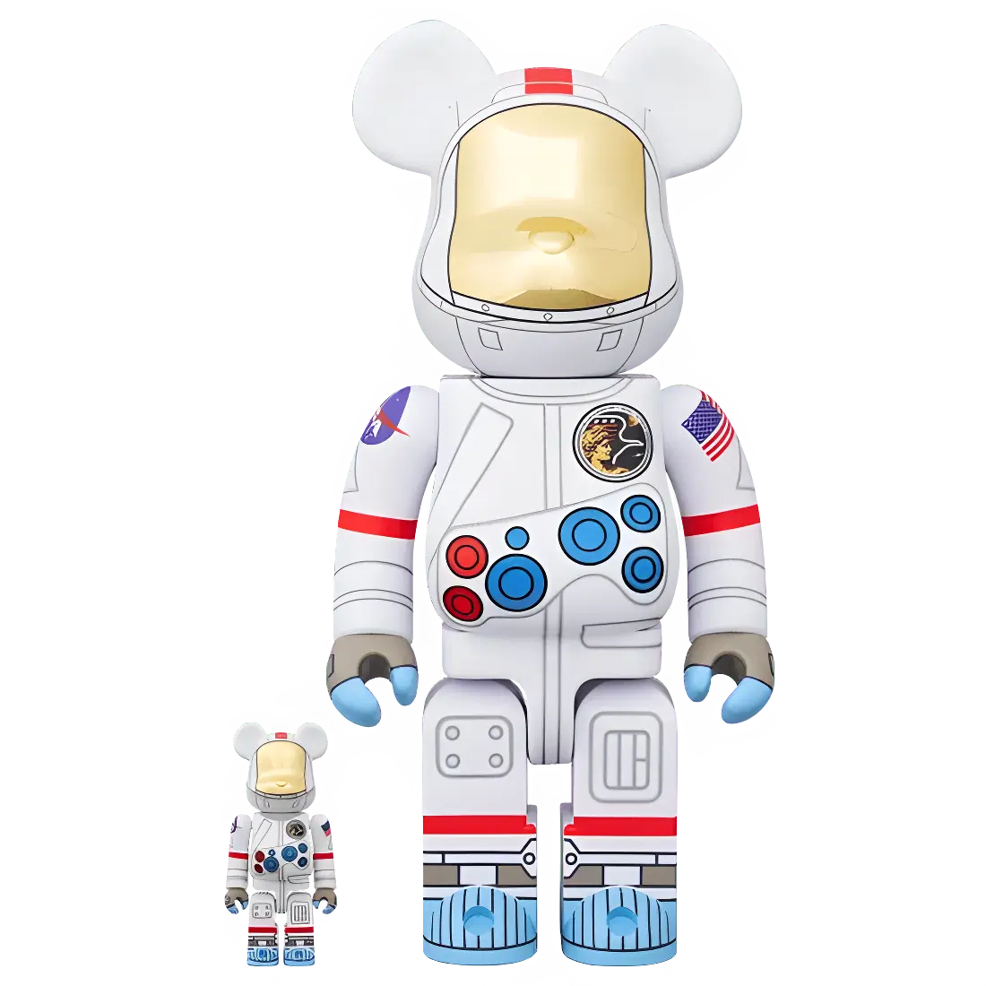 Bearbrick Apollo 17 Astronaut Herstellerbild 1