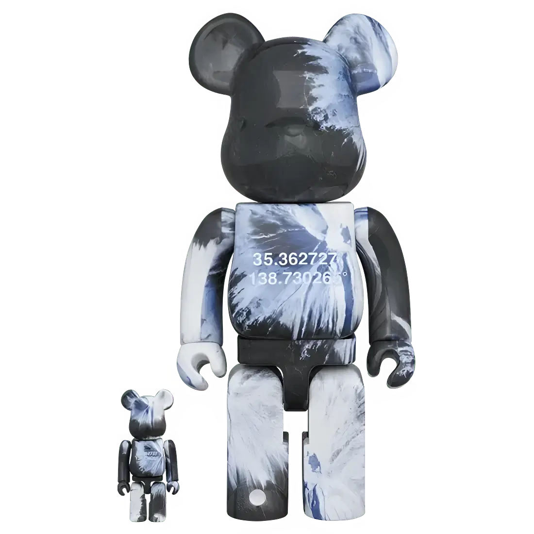 Bearbrick Benjamin Grant Overview Mount Fuji 100%+400% Herstellerbild 1