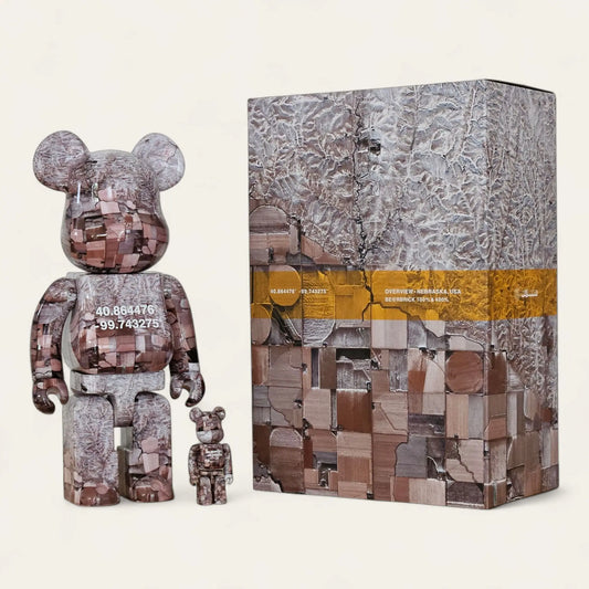 Bearbrick Benjamin Grant Overview Nebraska, USA 100%+400% mit Verpackung