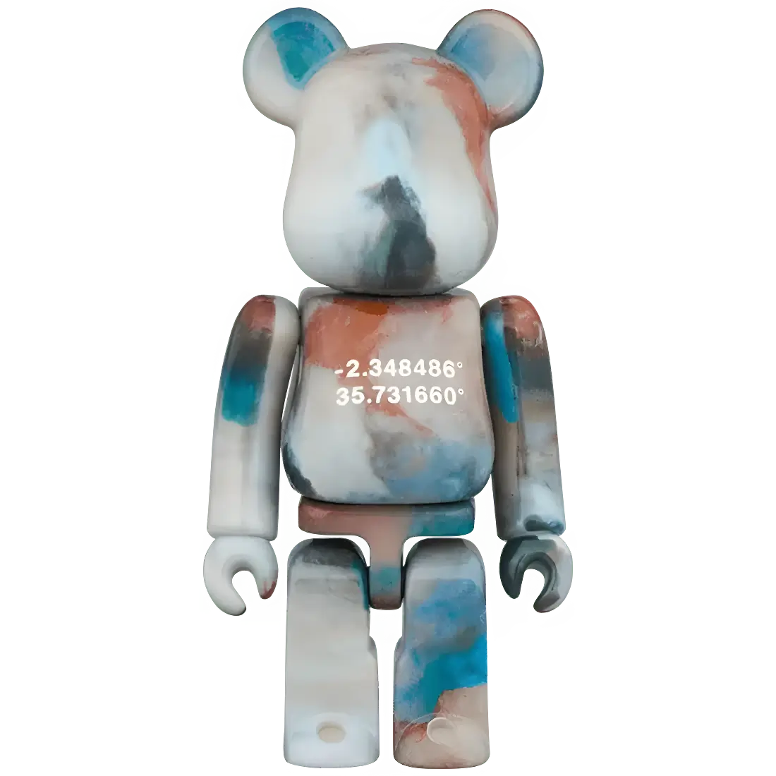 Bearbrick Benjamin Grant Overview 'Lake Natron, Tanzania' 100%+400% Herstellerbild 2