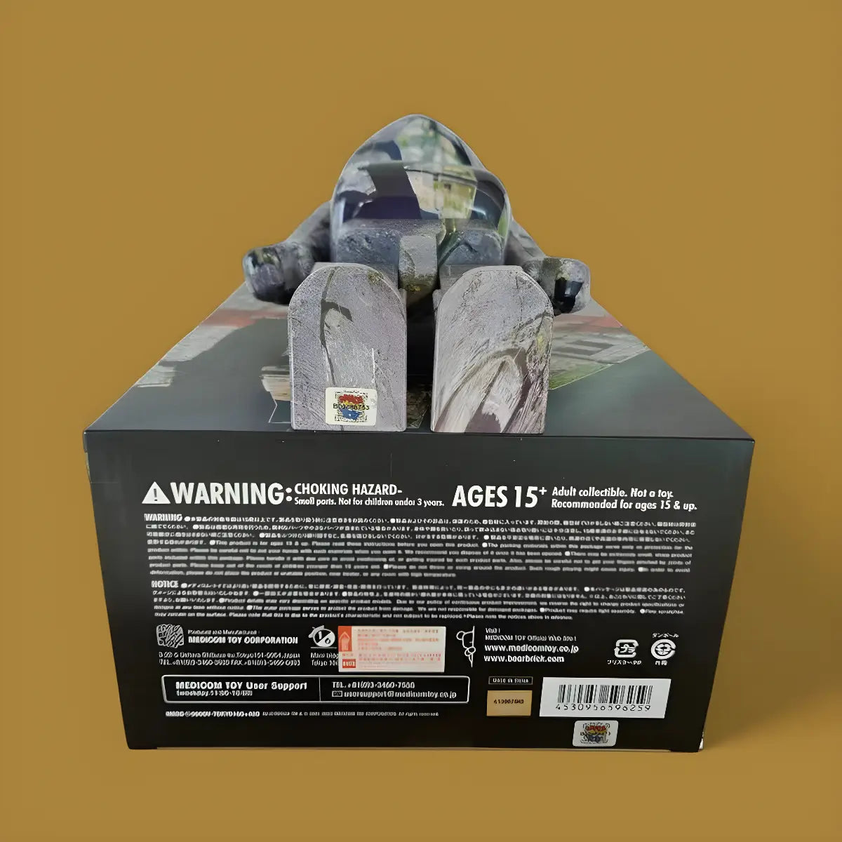 Bearbrick Benjamin Grant Overview 'Tokyo' 100%+400% Echtheitsmerkmale