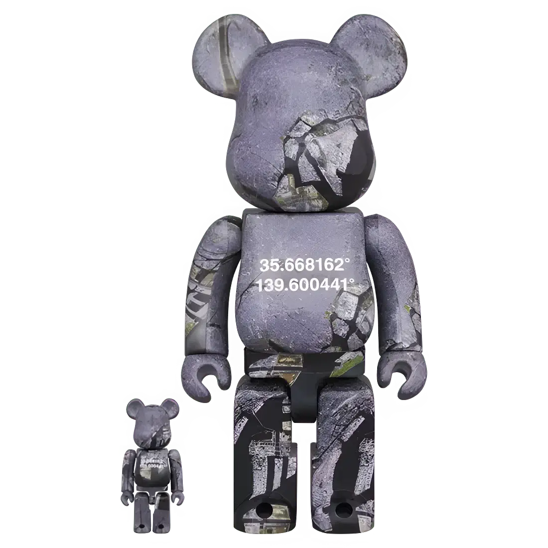 Bearbrick Benjamin Grant Overview 'Tokyo' 100%+400% Herstellerbild 1