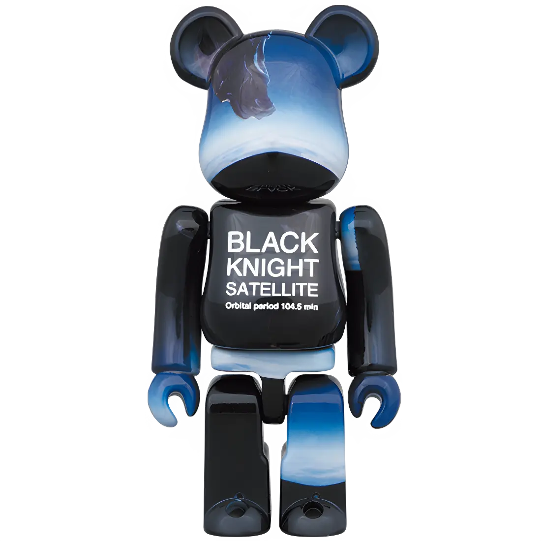 Bearbrick Black Knight Satellite 100%+400% Herstellerbild 2
