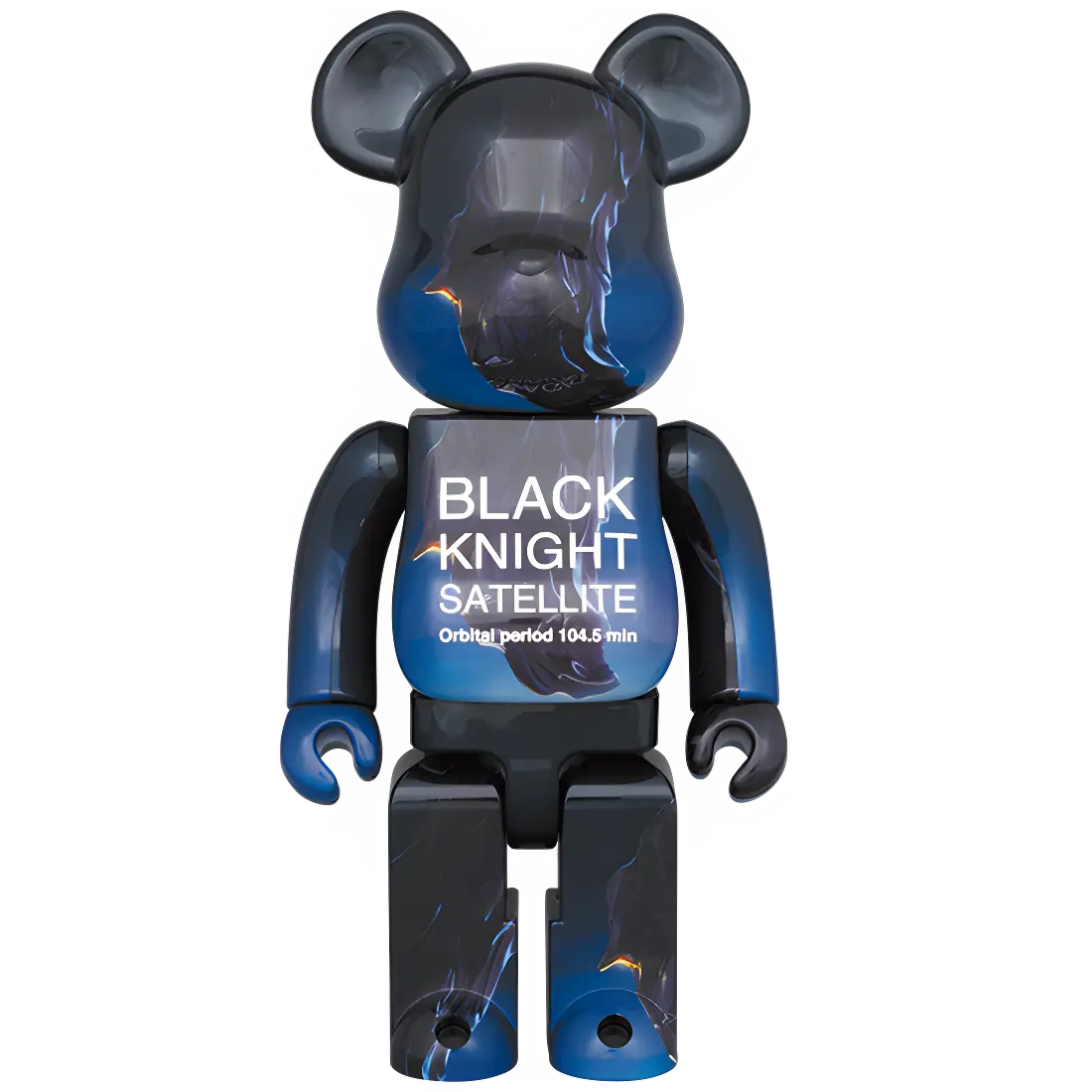 Bearbrick Black Knight Satellite 100%+400% Herstellerbild 3