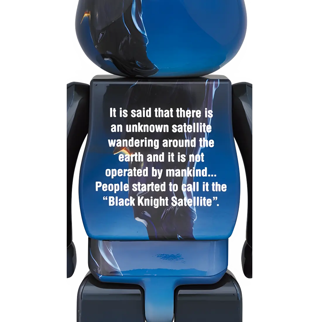 Bearbrick Black Knight Satellite 100%+400% Herstellerbild 4