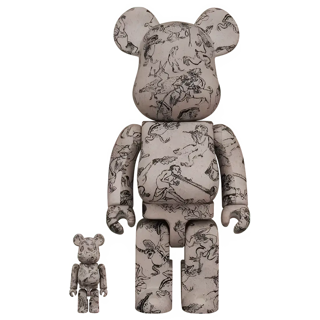 Bearbrick Caricatures of Birds and Beasts 100%+400% Herstellerbild 1
