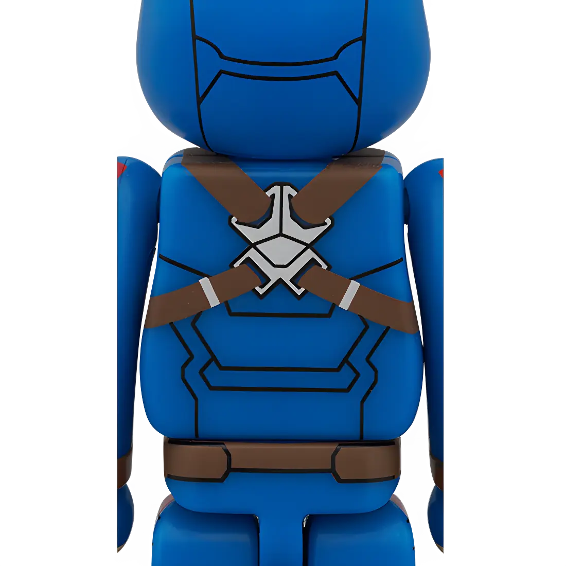 Bearbrick Chase MARVEL Infinity Saga - Captain America Rückseite