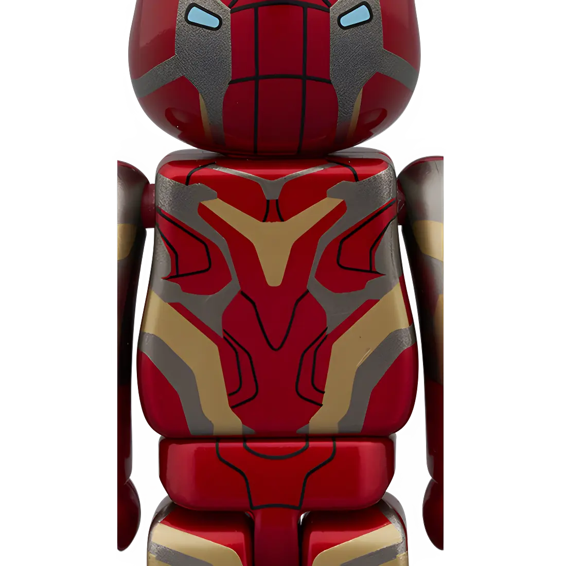 Bearbrick Chase MARVEL Infinity Saga - Iron Man Rückseite