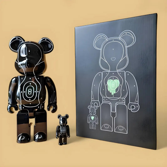 Bearbrick Emotionally Unavailable × Neighborhood 100%+400% mit Verpackung