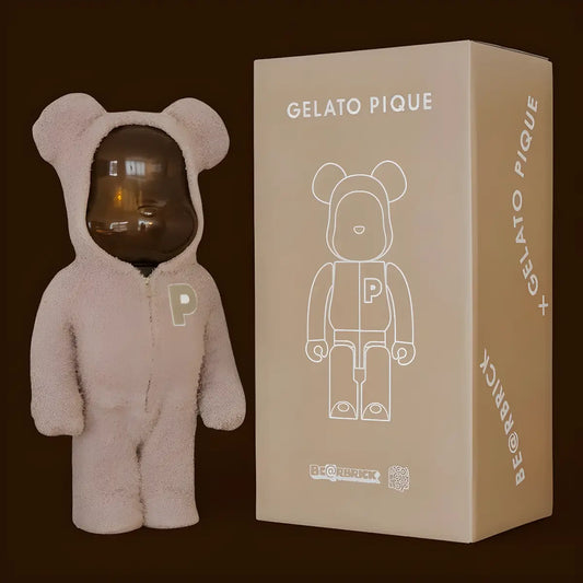 Bearbrick Gelato Pique Beige 1000% mit Verpackung