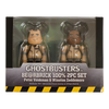 Bearbrick Ghostbusters 2er-Set Peter Venkman & Winston Zeddemore 100% in der Verpackung