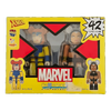 Bearbrick Happy Kuji 'MARVEL' (2012) - 42 Jean Grey & Storm 100% in der Verpackung