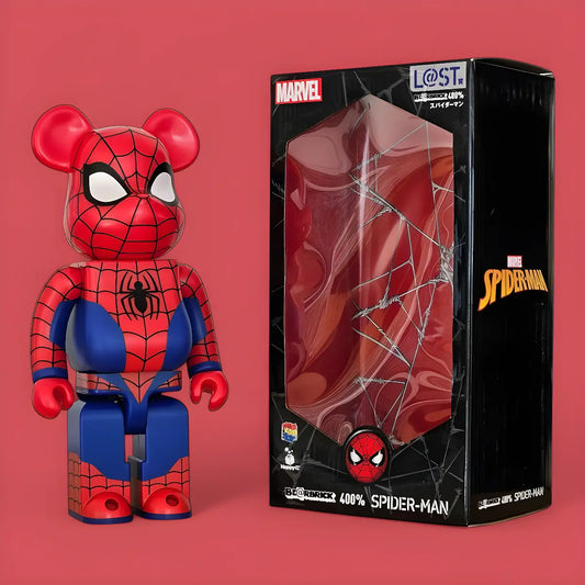 Bearbrick Happy Kuji 'MARVEL' (2021) - L@ST Spider-Man 400% mit Verpackung