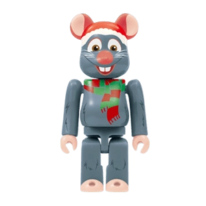 Bearbrick Happy Kuji 'Pixar Christmas Party' (2013) - 13 Remy Christmas Version 100% Herstellerbild