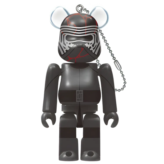 Bearbrick Happy Kuji 'Star Wars Saga' (2019) - 17 Kylo Ren 100% Herstellerbild