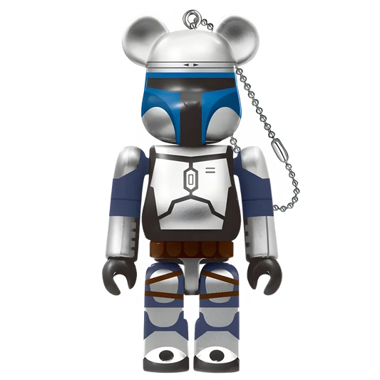 Bearbrick Happy Kuji 'Star Wars Saga' (2019) - 20 Jango Fett 100% Herstellerbild
