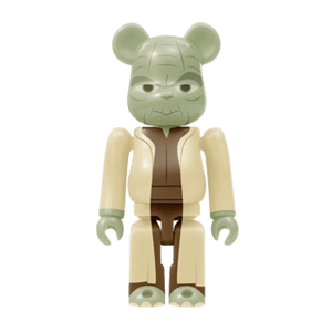 Bearbrick Happy Kuji 'Star Wars' (2017) - 9 Yoda 100% Herstellerbild