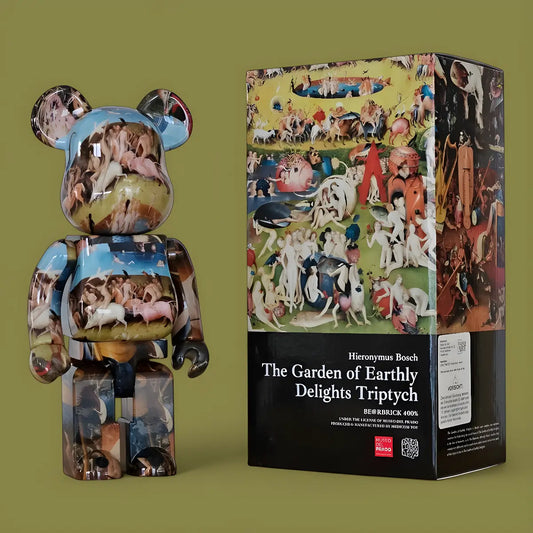 Bearbrick Hieronymus Bosch 'The Garden of Earthly Delights' 400% mit Verpackung