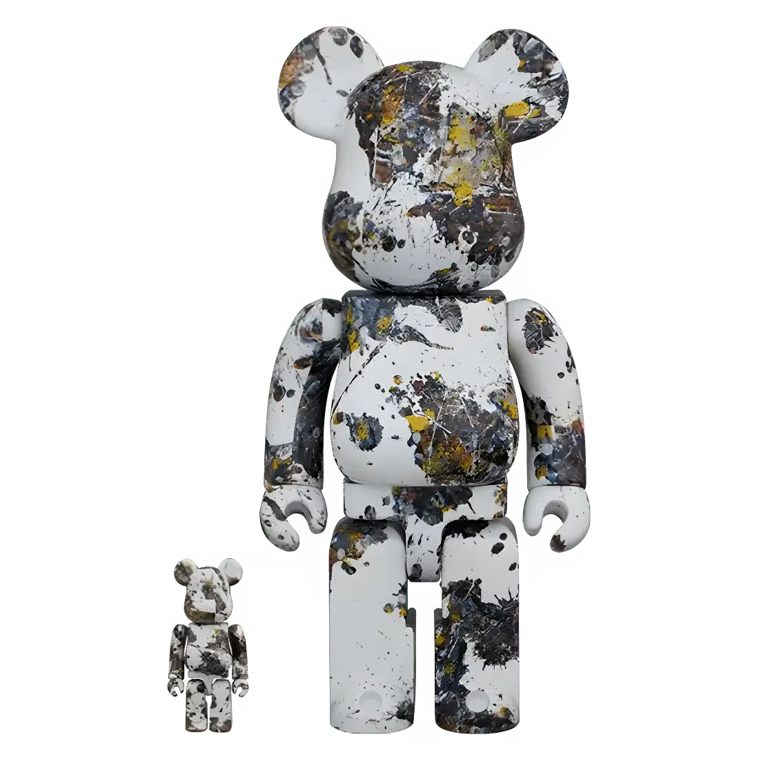 Bearbrick Jackson Pollock Studio 'Splash' 100%+400% Herstellerbild 1