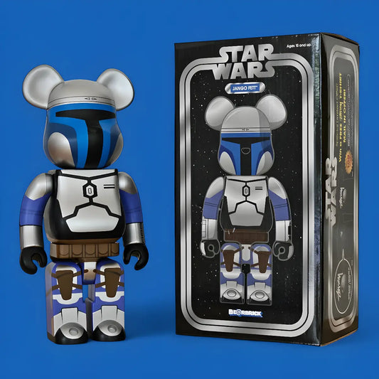 Bearbrick Jango Fett 400% mit Verpackung