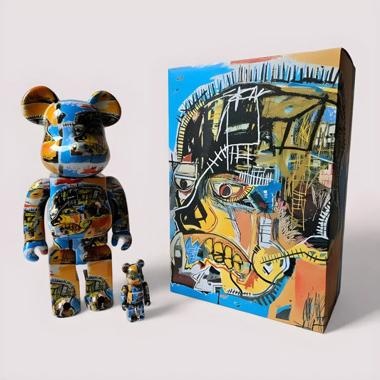 Bearbrick Jean-Michel Basquiat #10 100%+400% mit Verpackung