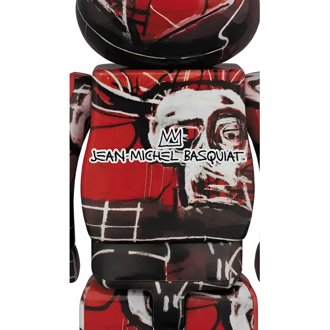Bearbrick Jean-Michel Basquiat #5 100%+400% Herstellerbild 4