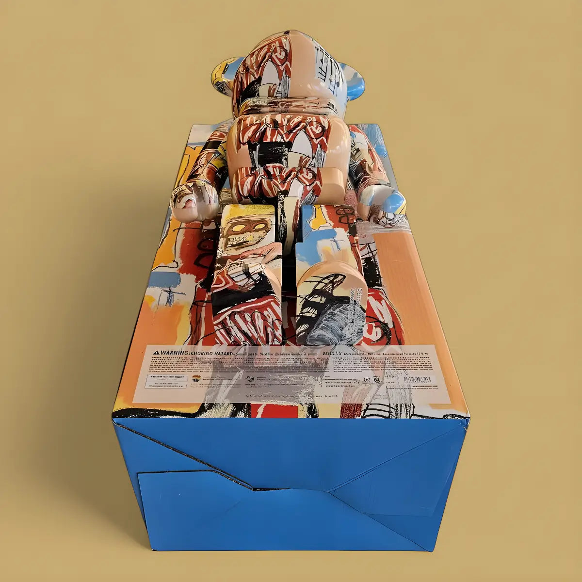 Bearbrick Jean-Michel Basquiat #6 1000% Echtheitsmerkmale
