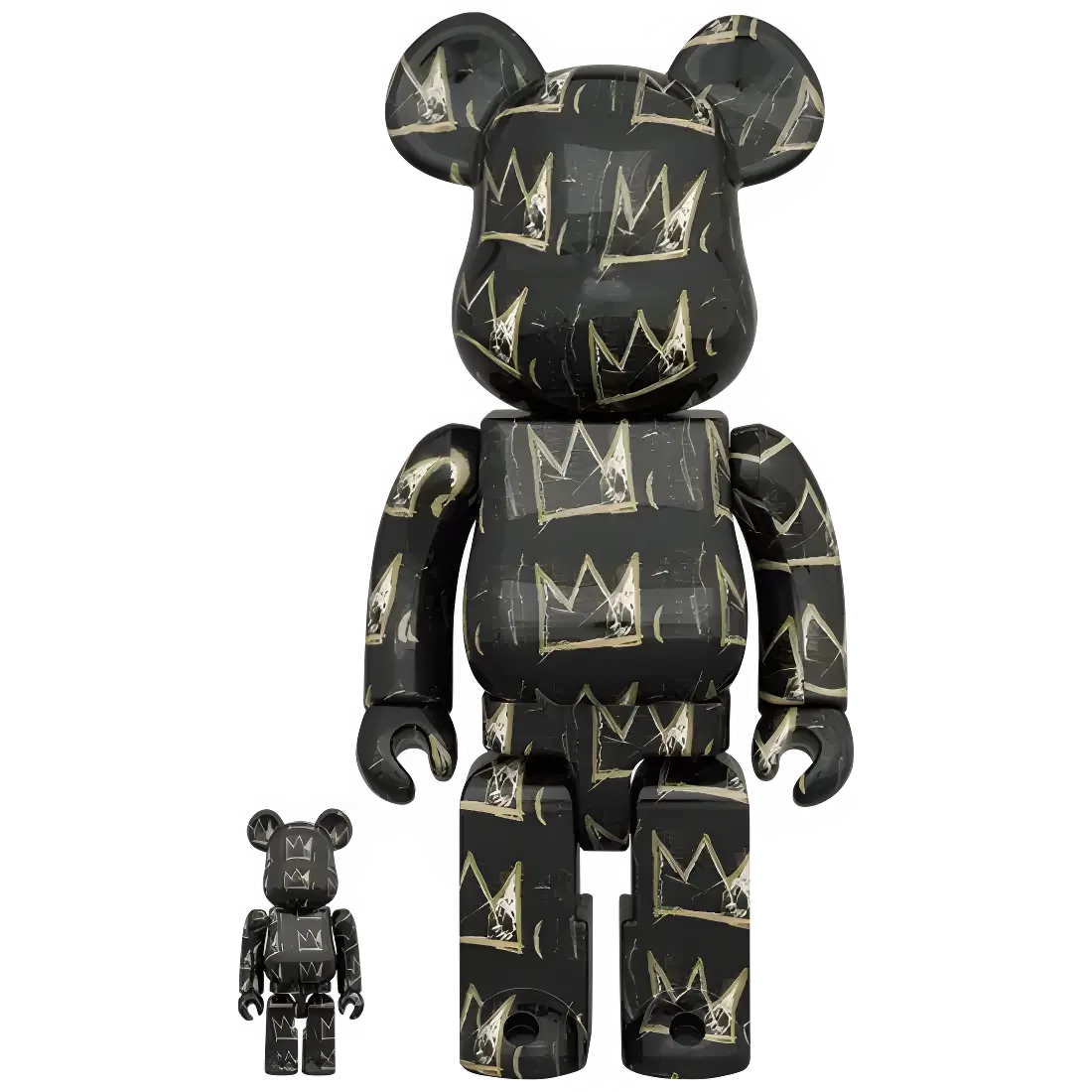 Bearbrick Jean-Michel Basquiat #8 100%+400% Herstellerbild 1