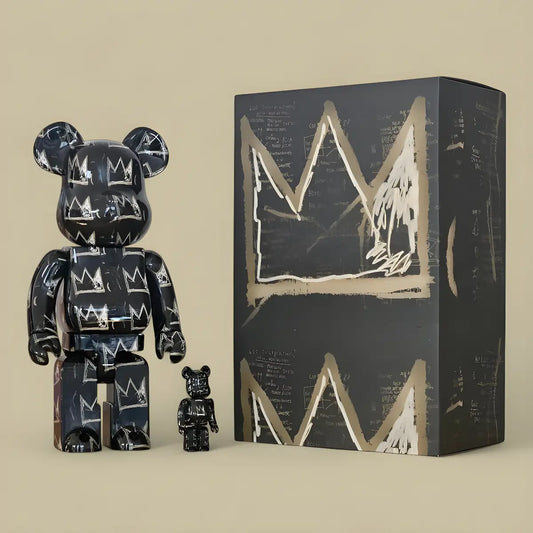 Bearbrick Jean-Michel Basquiat #8 100%+400% mit Verpackung