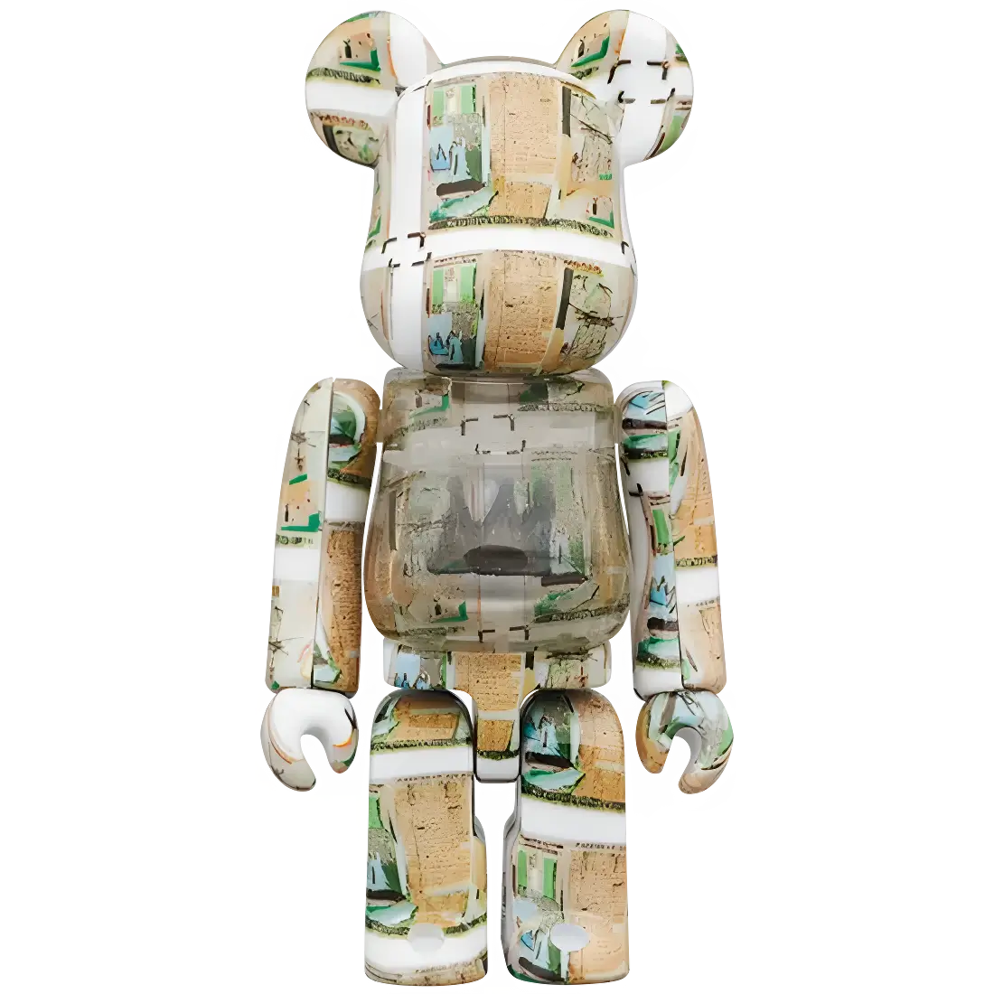 Bearbrick Jean-Michel Basquiat 'King Pleasure' 100%+400% Herstellerbild 2