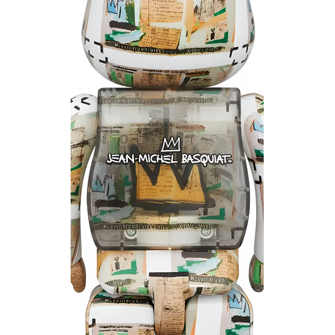 Bearbrick Jean-Michel Basquiat 'King Pleasure' 100%+400% Herstellerbild 4