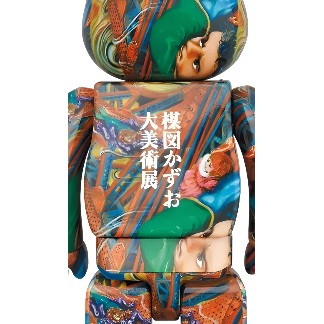 Bearbrick Kazuo Yuzu Art Exhibition 100%+400% Herstellerbild 4