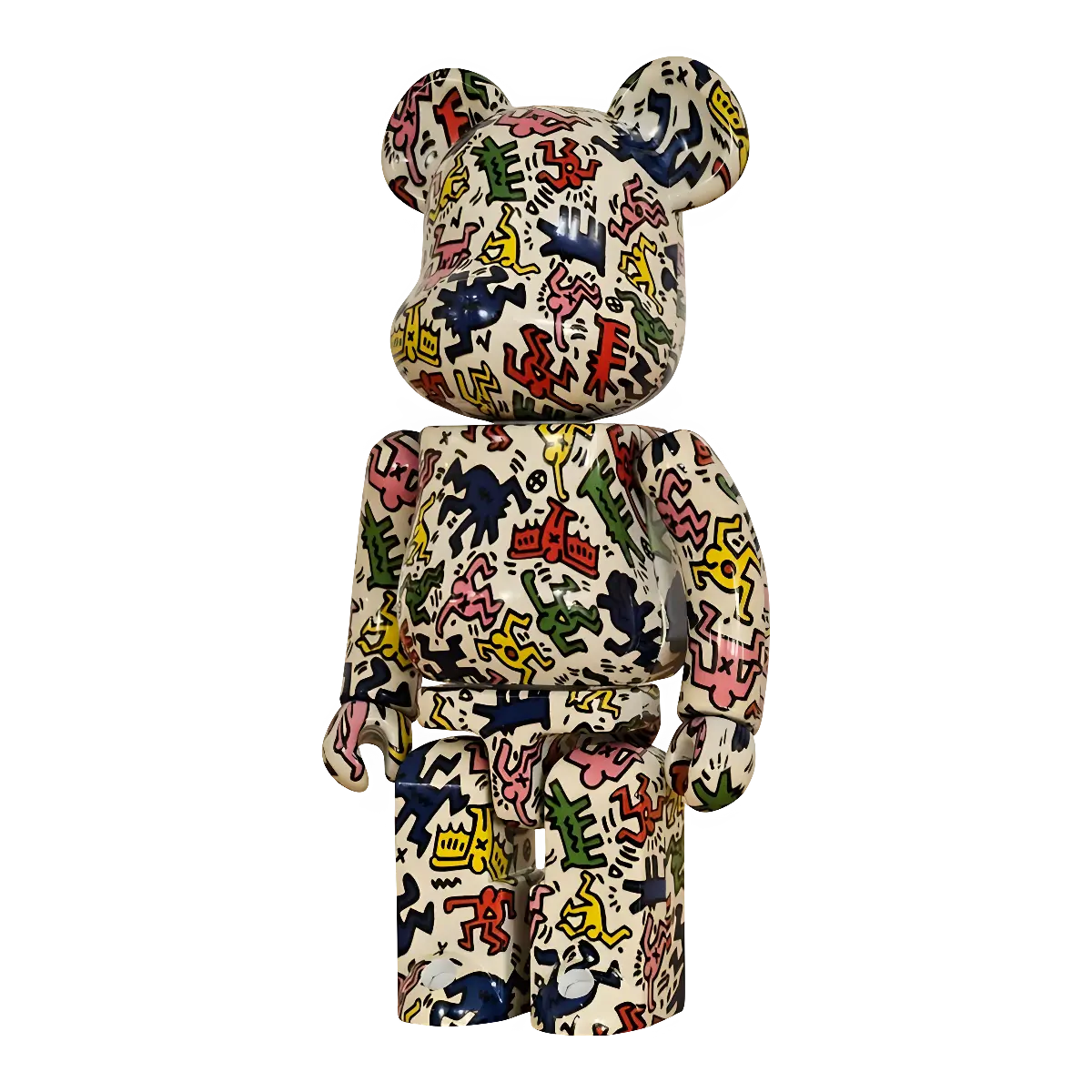 Bearbrick Keith Haring 200% schräg