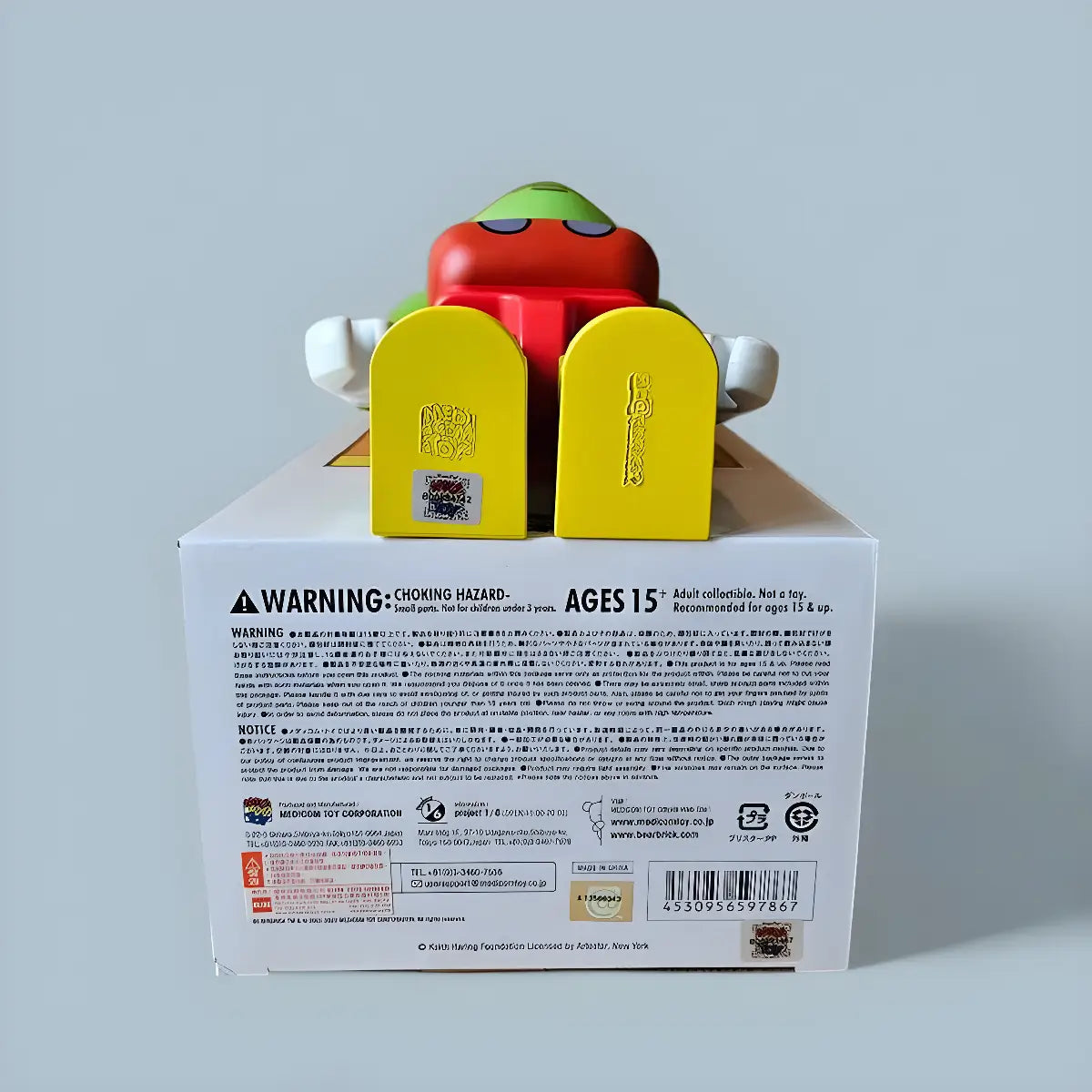 Bearbrick Keith Haring Andy Mouse 400% Echtheitsmerkmale