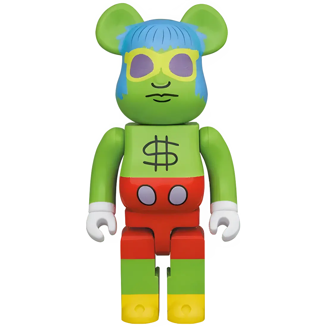Bearbrick Keith Haring Andy Mouse 400% Herstellerbild 1