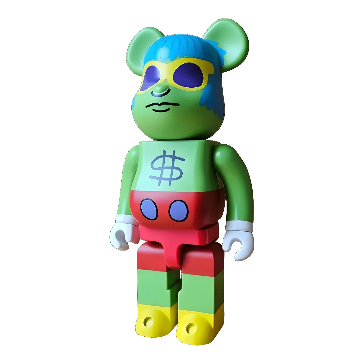 Bearbrick Keith Haring Andy Mouse 400% schräg