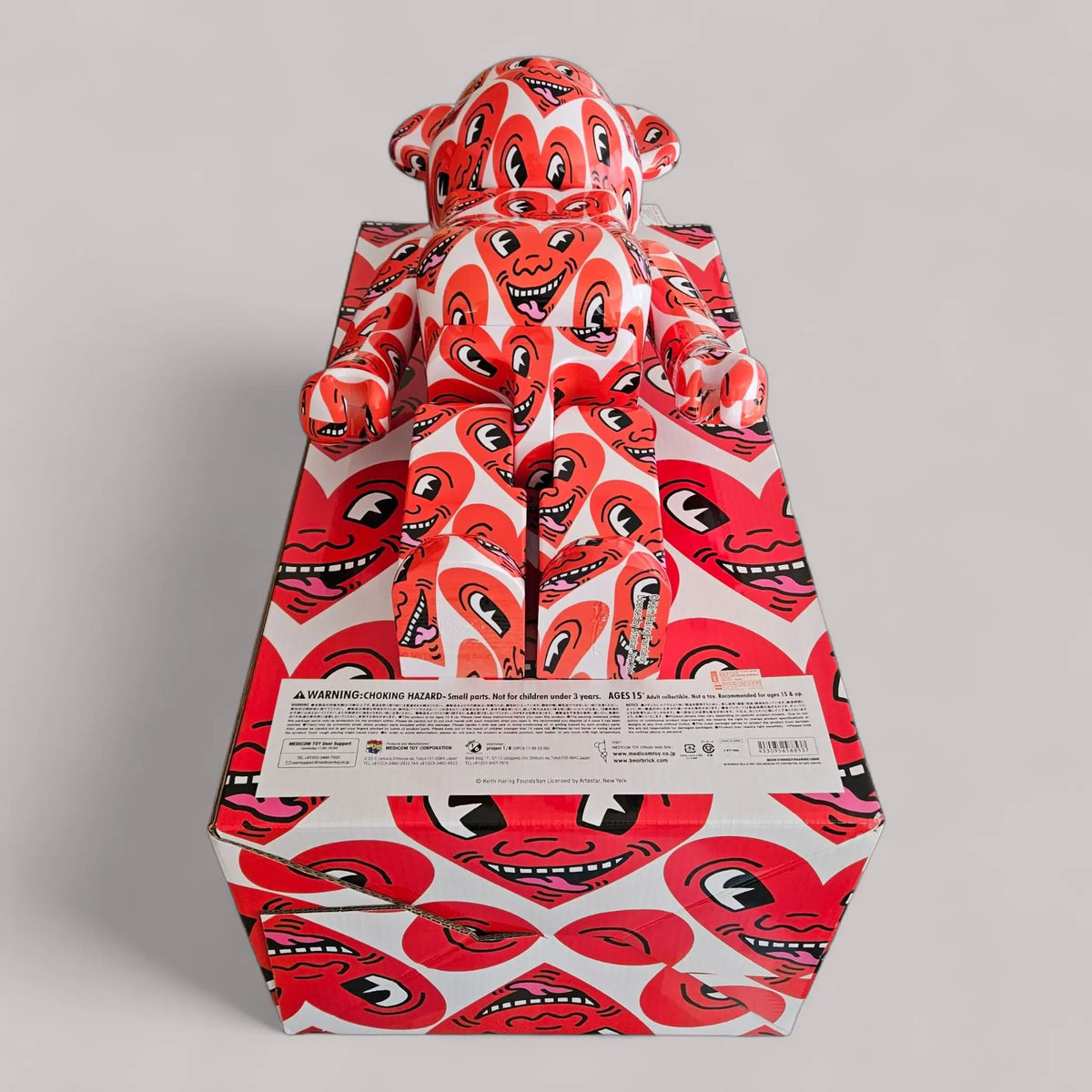 Bearbrick Keith Haring #6 1000% Echtheitsmerkmale