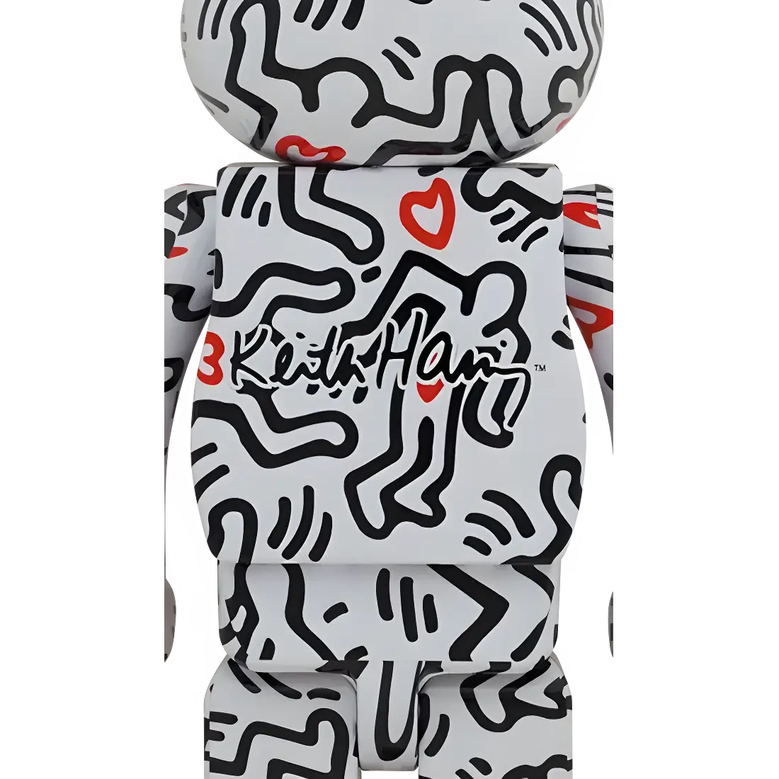 Bearbrick Keith Haring #8 1000% Herstellerbild 2