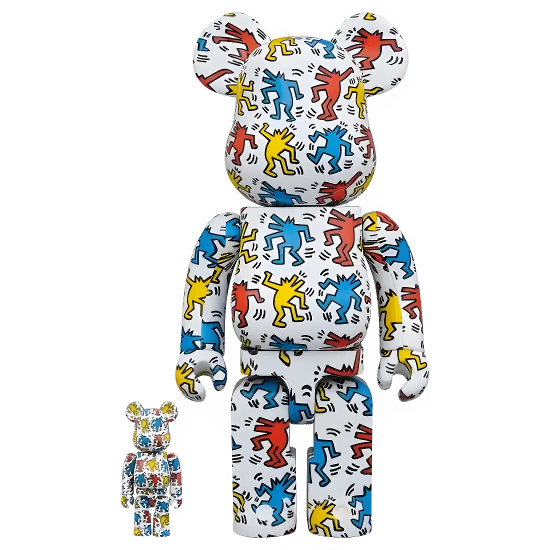Bearbrick Keith Haring #9 100%+400% Herstellerbild 1