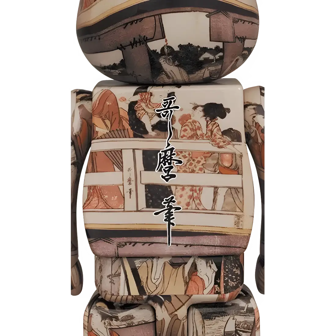 Bearbrick Kitagawa Utamaro 'On Top and Beneath Ryougoku Bridge' 100%+400% Herstellerbild 4