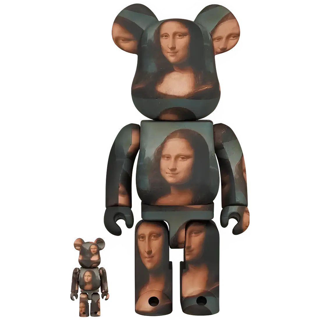 Bearbrick Leonardo da Vinci 'Mona Lisa' 100%+400% Herstellerbild 1