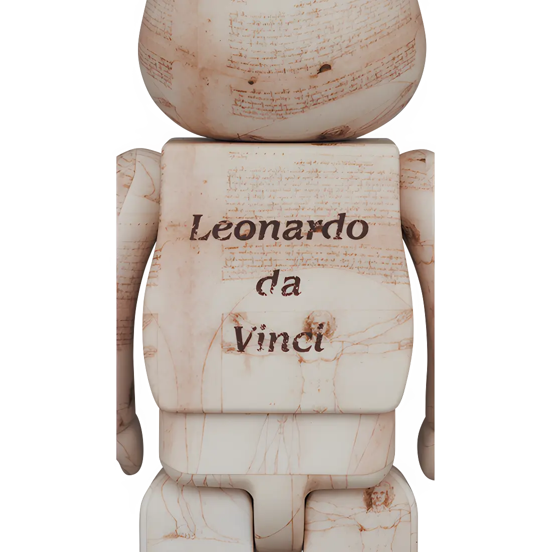 Bearbrick Leonardo da Vinci 'Vitruvian Man' 100%+400% Herstellerbild 4