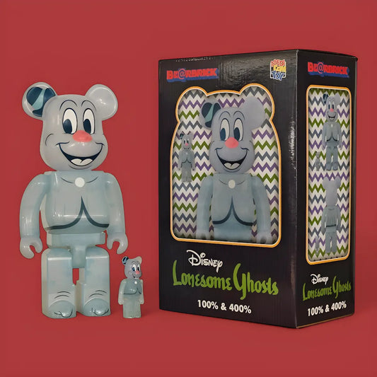 Bearbrick Lonesome Ghosts mit Verpackung